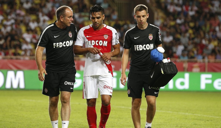 Falcao Mónaco Guingamp: Falcao no jugó ante el Guingamp por una molestia muscular