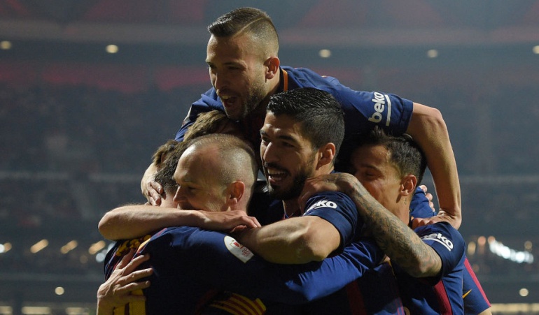 Barcelona Sevilla Copa del Rey: Barcelona golea 5-0 al Sevilla y se corona campeón de la Copa del Rey