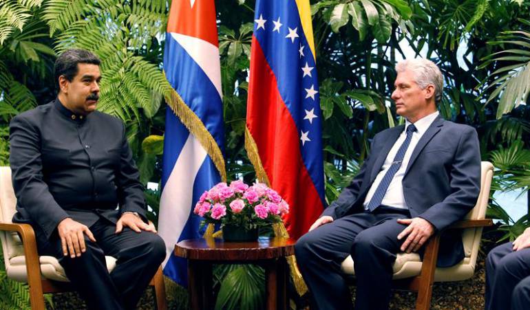 Maduro en Cuba