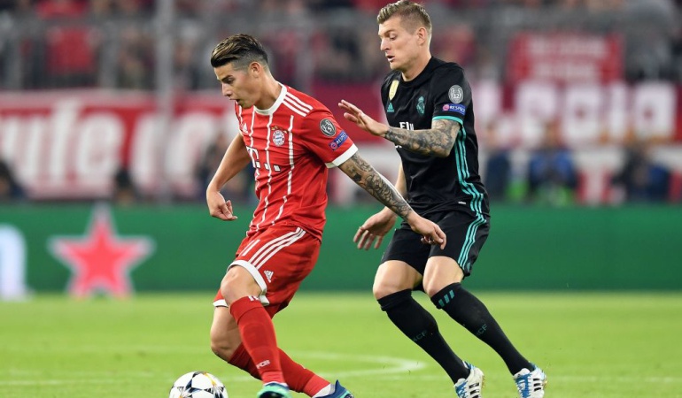 James Real Madrid Bayern Munich: Creo que hice un buen juego, pero quería ganar. Quedé con bronca: James