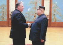 La Casa Blanca publicó imágenes del encuentro de Pompeo y Kim Jong Un