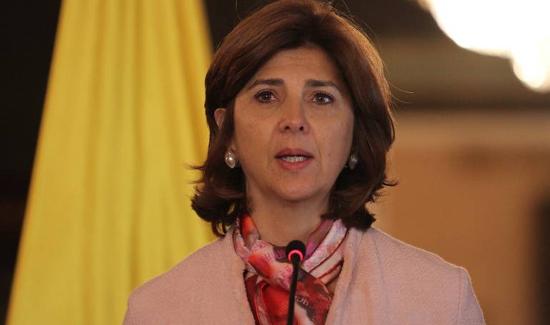 Canciller María Ángela Holguín
