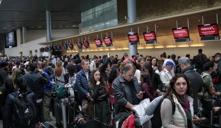 Avianca ya no va más en el puente aereo: Avianca comenzó a operar desde El Dorado
