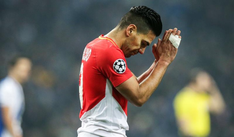 Falcao, baja ante el Caen