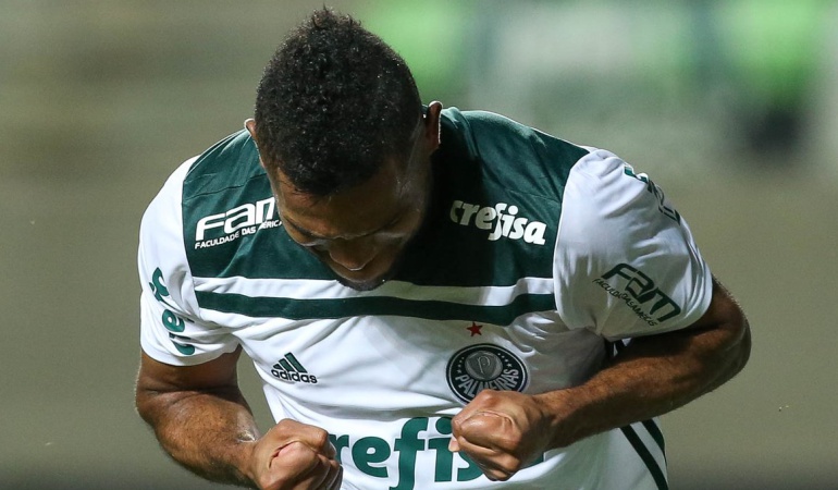 Borja gol Palmeiras: Borja anota gol en el triunfo de Palmeiras y completa once goles en el año