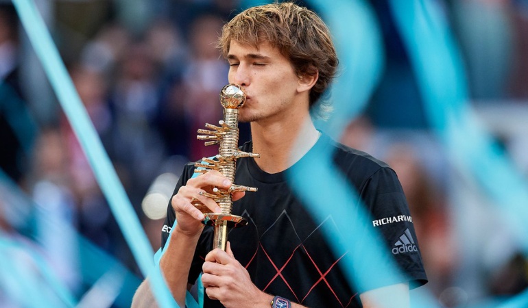 Zverev: Zverev se coronó campeón del Masters 1000 de Madrid por primera vez