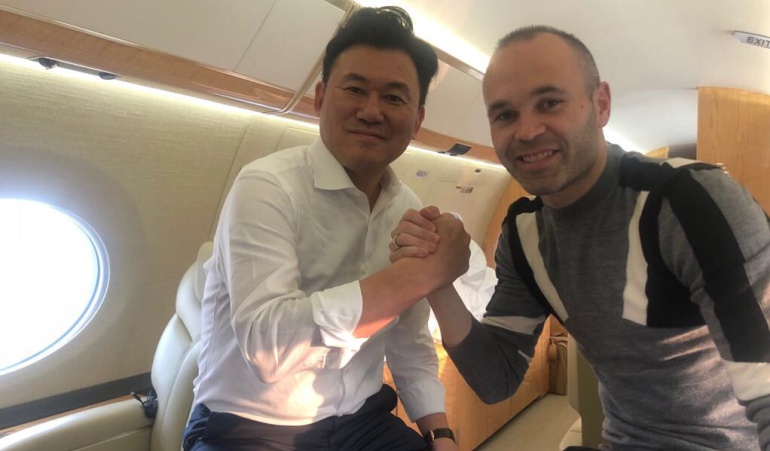 Andrés Iniesta fútbol japonés próxima temporada: Iniesta jugará en el fútbol japonés la próxima temporada