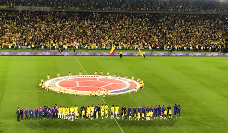 Rumbo a Rusia: La Selección Colombia se despidió en el Estadio El Campín