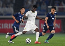 Japón, primer rival de Colombia en Rusia, cayó en amistoso contra Ghana