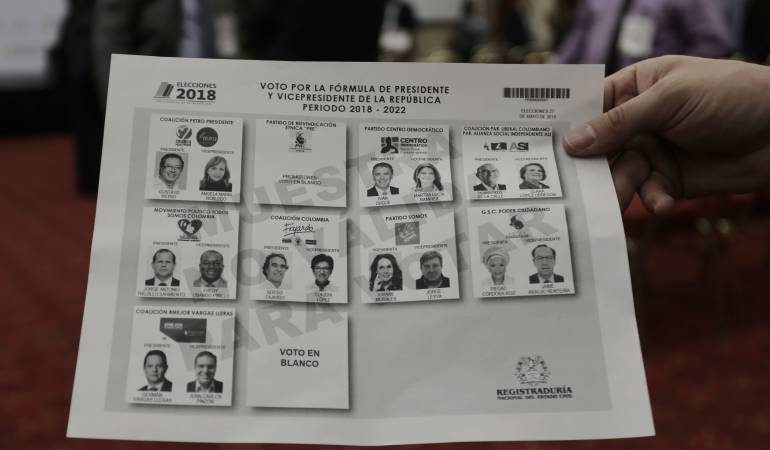 'No hay irregularidades' en formularios de votaciones: Registraduría