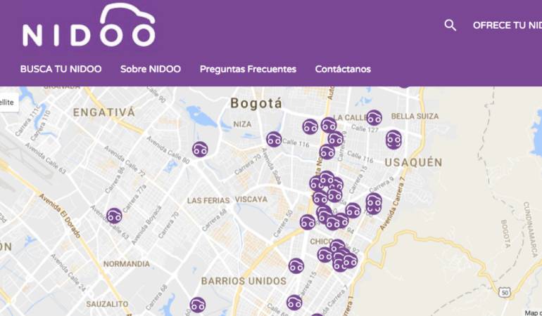 Búsqueda de Parqueaderos por Internet: Nidoo la plataforma que permite buscar y reservar parqueaderos por internet