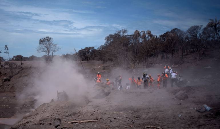 Volcán de fuego: Sube a 109 cifra de muertos por erupción del Volcán de Fuego en Guatemala