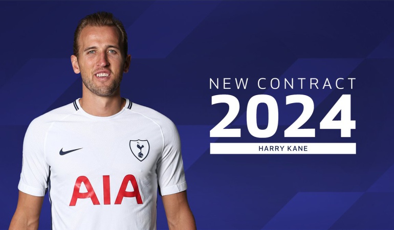 Harry Kane renueva Tottenham: Harry Kane renovó seis temporadas más con el Tottenham
