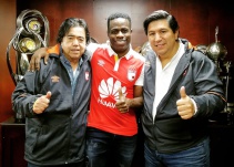 Carmelo Valencia es nuevo jugador de Independiente Santa Fe