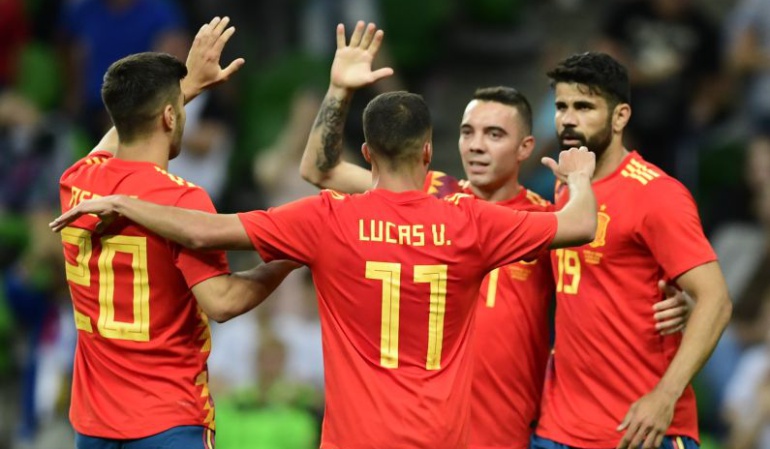 Iago Aspas España 1-0 Túnez: Iago Aspas salva la victoria de España en un juego con dudas ante Túnez