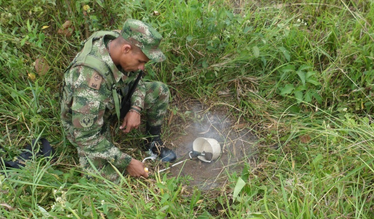 Disidencias de las Farc: Encuentran caleta con 100 minas de las disidencias de las Farc en Guaviare