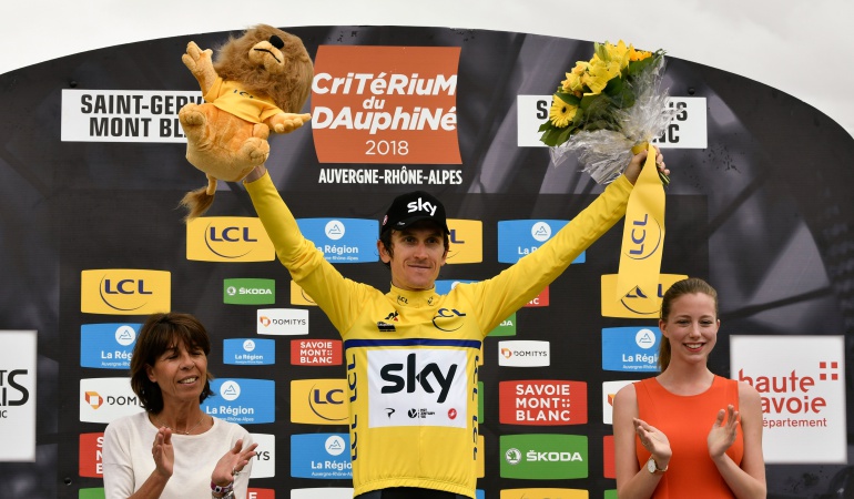 Critérium del Dauphiné Geraint Thomas: El británico Geraint Thomas gana el Critérium del Dauphiné