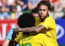 Brasil goleó 3-0 a Austria en el último amistoso antes de Rusia 2018