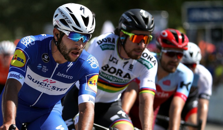 Fernando Gaviria segundo Vuelta a Suiza: Gaviria volvió a ser segundo en la tercera etapa de la Vuelta a Suiza