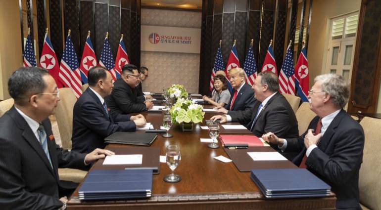 Kim Jong Un Donald Trump: Solo los más valientes pueden hacer la paz”: Donald Trump