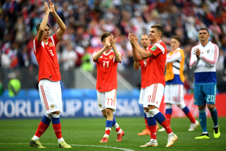 Mundial 2018: Rusia defendió su casa y aplastó a Arabia en el partido inaugural