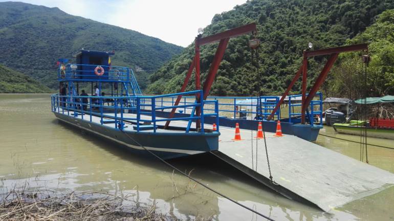 emergencia hidroituango: Mintransporte autoriza el uso del Ferri en el embalse de Hidroituango