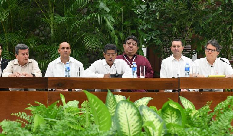 mesa de negociación con el ELN