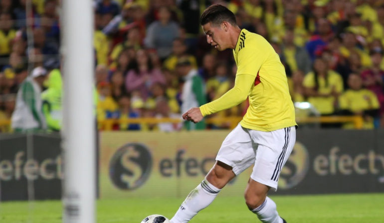 James duda Japón: James, en duda para partido ante Japón el próximo martes