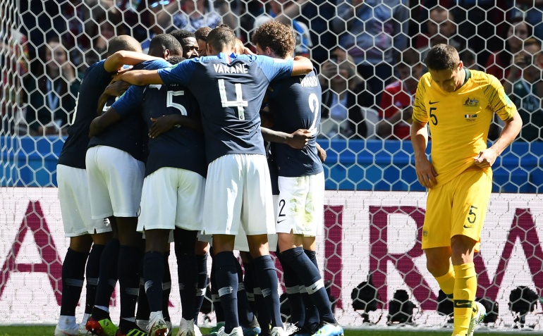 Francia 2-1 Australia Mundial de Rusia 2018: Francia sufre ante Australia pero vence en su debut