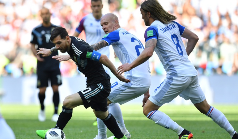 Argentina Islandia Mundial de Rusia 2018 Messi: Argentina decepcionó en su debut y empató 1-1 ante Islandia
