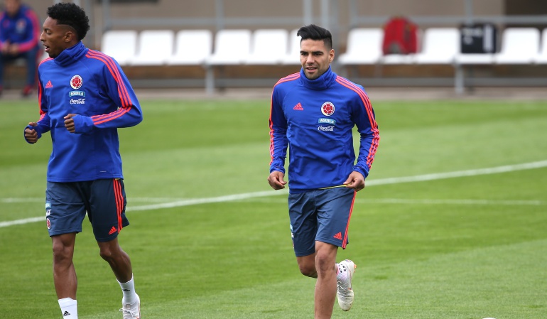 Mundial 2018: Falcao: "Concentrados preparando el partido ante Japón"