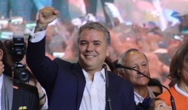 Elecciones presidenciales 2018: Iván Duque: “Una nueva generación llega a gobernar con todos y para todos” Elecciones presidenciales 2018: Iván Duque: “Una nueva generación llega a gobernar con todos y para todos”