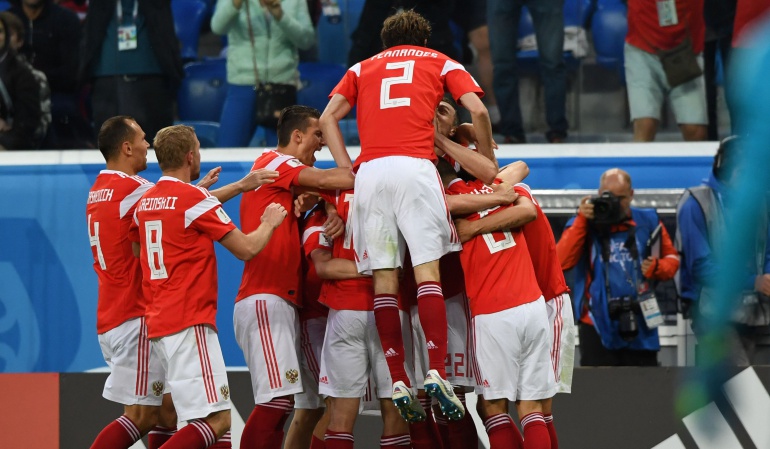 Rusia 3-1 Egipto Mundial de Rusia 2018: Rusia venció 3-1 a Egipto y quedó a un paso de los octavos de final