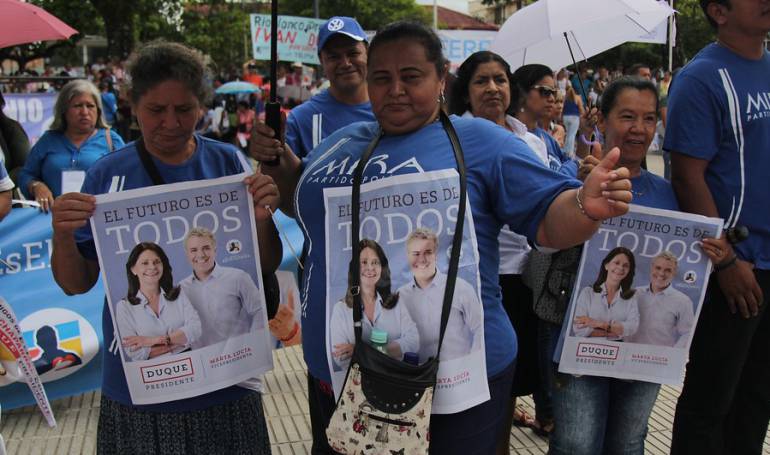 elecciones presidenciales 2018: Liberales, Conservadores, La U, MIRA y C. Radical se declaran "duquistas"