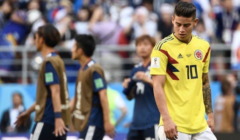 James Rodríguez: James "Los ganadores no se detienen frente los errores, levantan la cabeza"