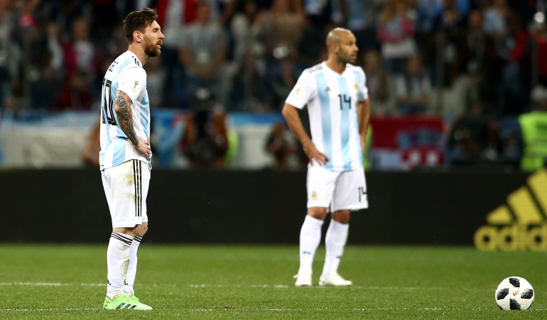 En vivo Argentina Croacia online Mundial Rusia 2018: Desastre: Argentina cayó ante Croacia y quedó al borde de la eliminación