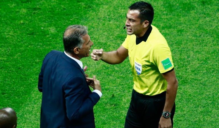 Queiroz DT de Irán VAR España: Queiroz, DT de Irán: "Sin el VAR tendríamos un puntito más"