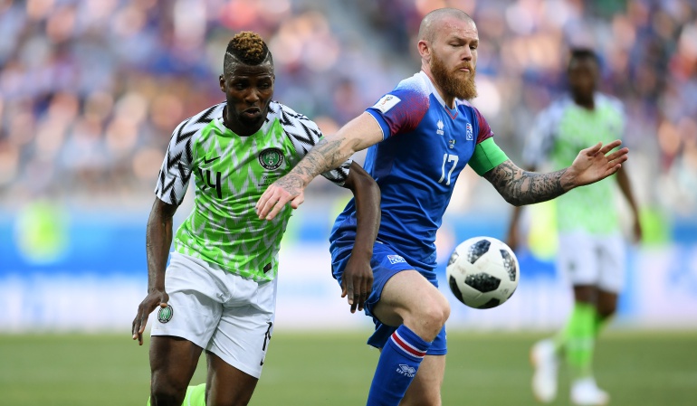 Nigeria 2-0 Islandia online Mundial Rusia 2018: Nigeria venció a Islandia con dos goles de Musa y le dio vida a Argentina