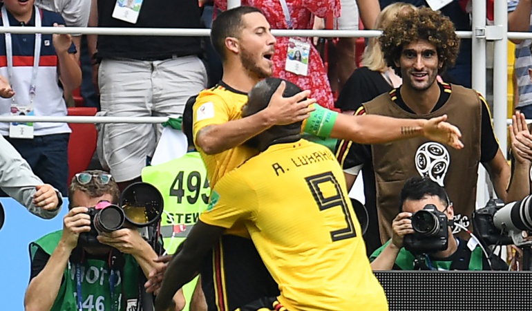 Bélgica 5-2 Túnez Mundial Rusia 2018: Bélgica aplastó a Túnez y quedó a un paso de los octavos de final