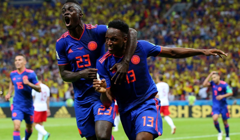 en vivo Colombia Polonia online Mundial Rusia 2018: Colombia golea a Polonia y sueña con los octavos de final