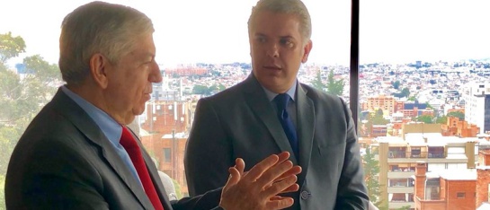 Apoyo electoral: Duque visitó a Cesar Gaviria para agradecer respaldo del liberalismo Apoyo electoral: Duque visitó a Cesar Gaviria para agradecer respaldo del liberalismo