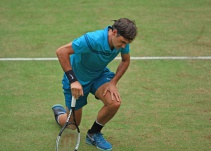 Federer cae en la final de Halle con Coric y cede su número uno a Nadal