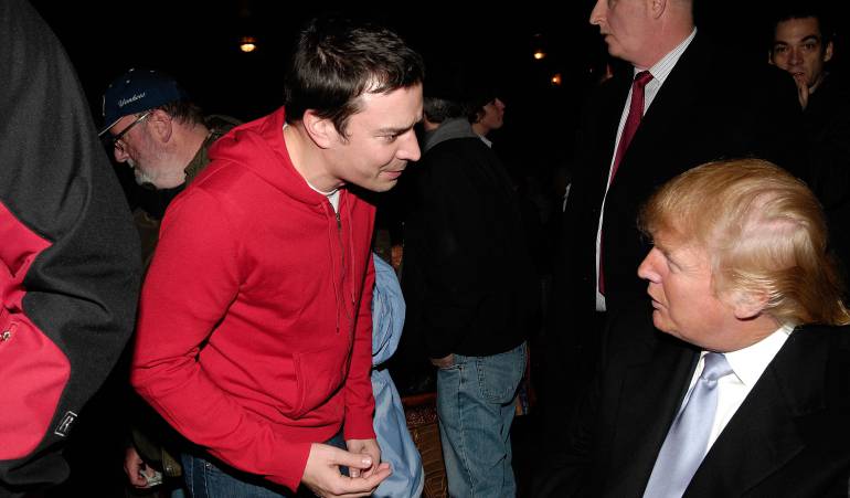 Jimmy Fallon y Donald Trump