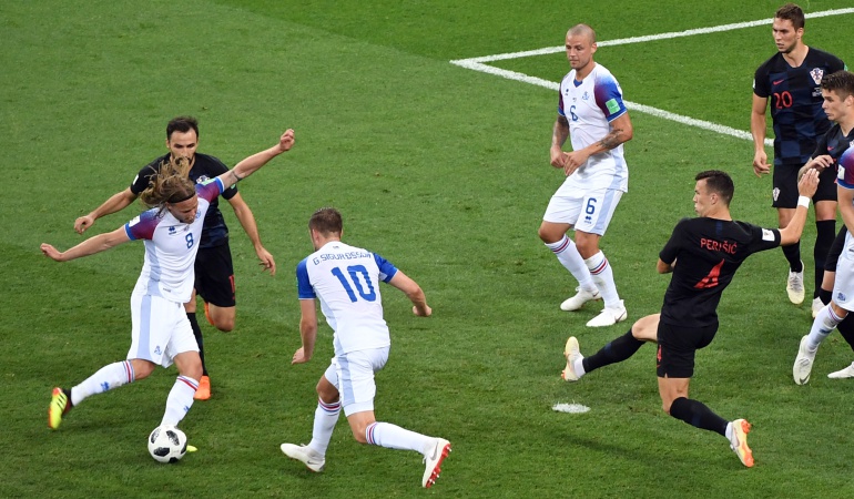 en vivo Islandia Croacia online Mundial Rusia 2018: Croacia le ganó a Islandia y terminó con puntaje perfecto en el Grupo D