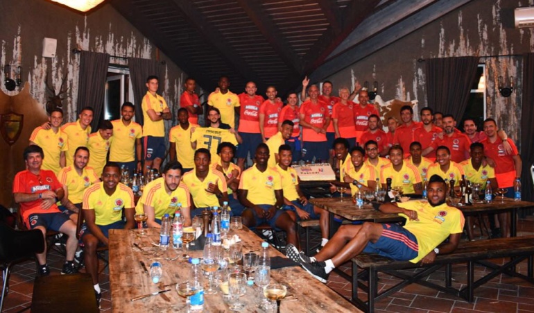 Colombia Senegal Samara Mundial Rusia 2018: Colombia ya está en Samara, donde el jueves enfrentará a Senegal