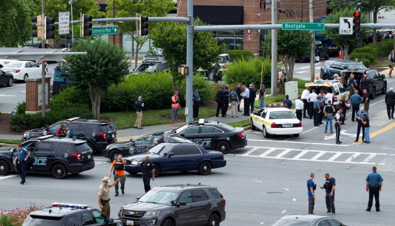 Tiroteo en Estados Unidos: 5 muertos y varios heridos en tiroteo en Maryland, EE.UU.