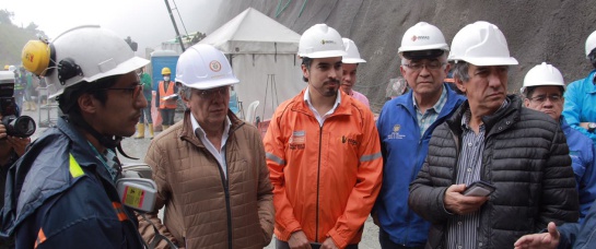 Obras del túnel de la línea: El Túnel de la Línea se entregará a mediados de 2019: Mintransporte Obras del túnel de la línea: El Túnel de la Línea se entregará a mediados de 2019: Mintransporte