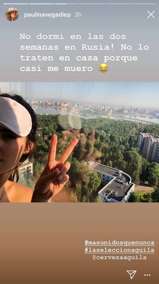Salud de Paulina Vega: ‘La fiebre’ por la selección le pasó factura a Paulina Vega Salud de Paulina Vega: ‘La fiebre’ por la selección le pasó factura a Paulina Vega