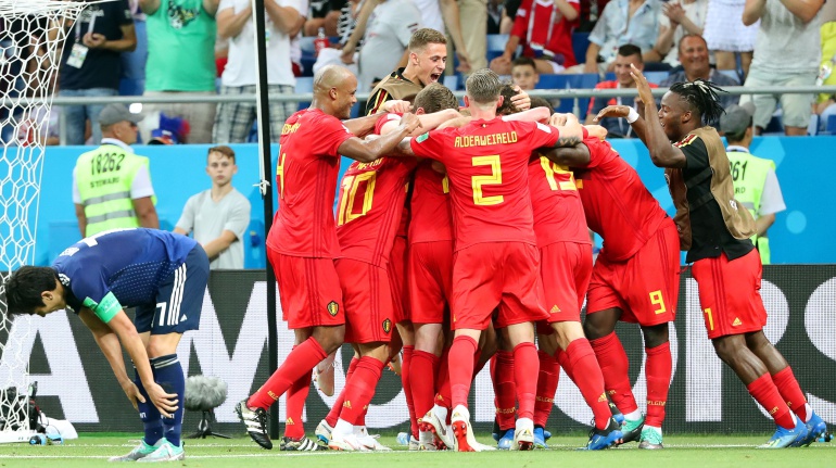 En vivo Bélgica - Japón online: En un partido de infarto, Bélgica vence a Japón y avanza a los cuartos