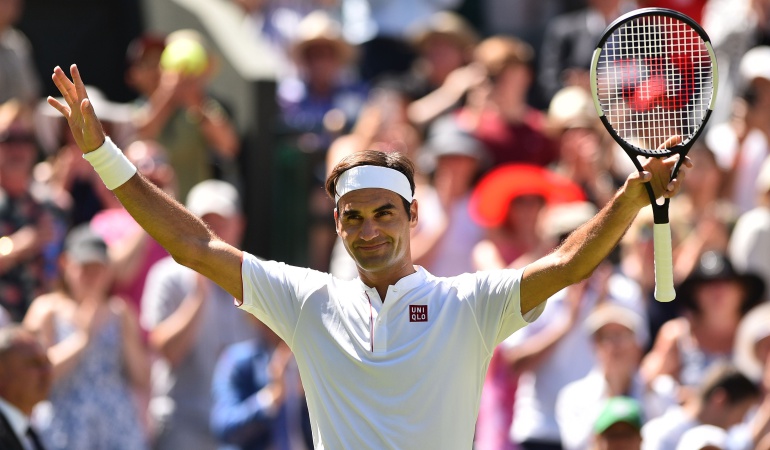 Roger Federer Wimbledon: Federer inicia con pie derecho su defensa del título de Wimbledon